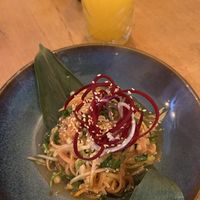 Papaya salad  at Dream Vegan in Berlin