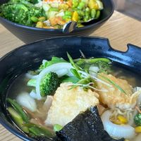 vegetable ramen at Tsunami Japanese in Burnsville