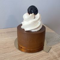 The amazing foret noire   at Noah Pâtisserie Végétale in Tours