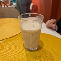 Doogh, iranian drink absolutely delicious!!!! at Aryan's Pizzeria  in Galway