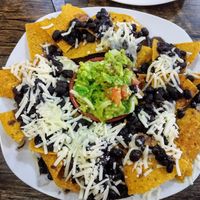 Nachos at La Chaparrita in Sevilla