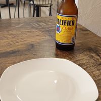 Cerveza Pacifico at La Chaparrita in Sevilla