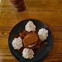 Biscoff waffle at The Raven in Chester