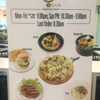 Opening Hours at Yuan Vegetarian Bistro in East Singapore