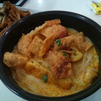 Laksa at Yuan Vegetarian Bistro in East Singapore