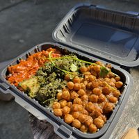 The combo plate  at Maruti Express in Portland