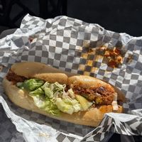 Vegan tikka masala chkn sub  at Maruti Express in Portland