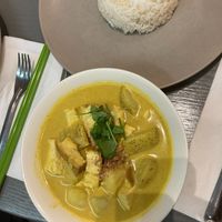 yellow curry at Bann Thai  in Vancouver