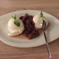 Pudding  at The Tasty Leaf in Nuremberg