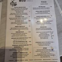 Vegan breakfast at Whelk Coppers Tea Rooms in Sheringham