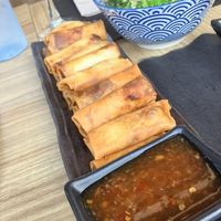 Rollos rellenos de verduras  at Tanuki San - Puerta Palmas  in Badajoz