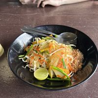 pad thai (no egg no fish sauce)   at Maylamean Bungalows - เมลามีน in Koh Chang