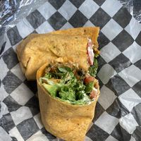 Vegan southwestern wrap  at The Gourmet Gang - Main St in Norfolk