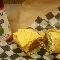 Vegan wrap at The Gourmet Gang - Main St in Norfolk