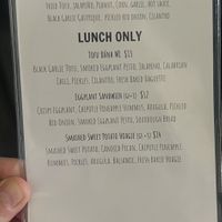 Ask for the vegan menu (2/2)  at FioRito Ristorante  in Wichita