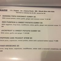 Menu (Aug 2019) at The Corn in Phnom Penh