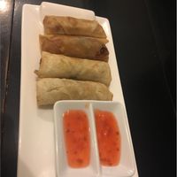 Spring rolls  at The Corn in Phnom Penh