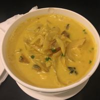 Banana tofu curry at The Corn in Phnom Penh