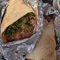 Falafel wrap at Beirut in Austin