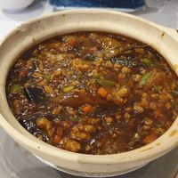 Sichuan Eggplant $23.80: good level spice, not much other flavour at Veggie Inn  in Footscray