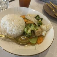 Tofu and vegetables  #Veganuary at Veggie Inn  in Footscray