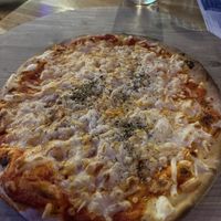 Vegan pizzaa  at Roxy Lanes - The Friary in Cardiff