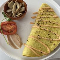 Chickpea protein omelet   at KURUMI - Healthy Vegan Food & Desserts in Hoi An