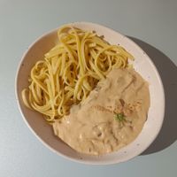 Pasta stroganoff at KURUMI - Healthy Vegan Food & Desserts in Hoi An