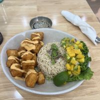 Crispy tofu with mango   at KURUMI - Healthy Vegan Food & Desserts in Hoi An