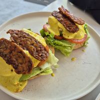 Tofu Benedict at KURUMI - Healthy Vegan Food & Desserts in Hoi An