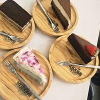 Sweet raw cakes at KURUMI - Healthy Vegan Food & Desserts in Hoi An