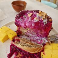 Pancake texture at KURUMI - Healthy Vegan Food & Desserts in Hoi An