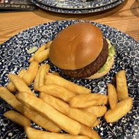 Vegan burger  at The Gatekeeper - JD Wetherspoons in Cardiff