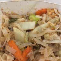 Pad Thai vegan style 🌱 at Little Thai Place in Victoria