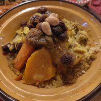 Veg cuscus at El Kasbah in 