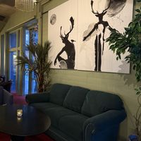 inside  at Cafe Sånn in Tromsoe