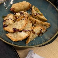 Gyoza veggie at Derbruder in Riga