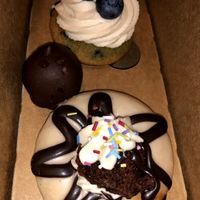 Cake ball. Cupcake. Donut  at The Sweet Beet in Granby