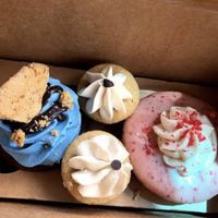 Cupcake and donut  at The Sweet Beet in Granby