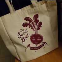 Sweet Beet tote  #Veganuary at The Sweet Beet in Granby