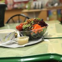 So happy to find a healthy salad in rural CT! at The Sweet Beet in Granby