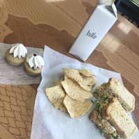 Chickpea tuna (very small) at The Sweet Beet in Granby