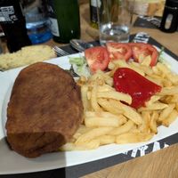 vegan cachopo at Alterna Sidreria Oviedo — Rosal in Oviedo