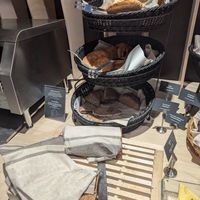 Vegan breads at Log Restaurant in Sinettae