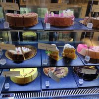 Cake selection at Choco Deli Oy Rinteenkulma in Rovaniemi