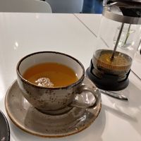 Green tea at Choco Deli Oy Rinteenkulma in Rovaniemi