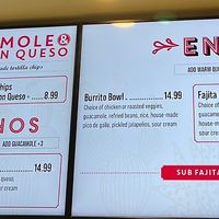 Menu  at IAH - El Tiempo Cantina - TA in Houston