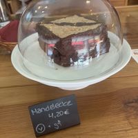 Mandelecke vegan und glutenfrei   at Cafe Luca's in Immenstadt