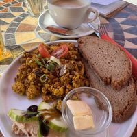 Rührtofu  at Cafe Luca's in Immenstadt