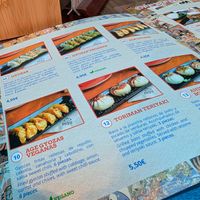 menu (vegan gyozas) at Ramen Shifu  in Gijon